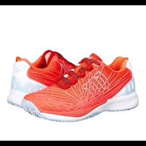 Wilson Women's KAOS Tennis Shoe Coral Size 9